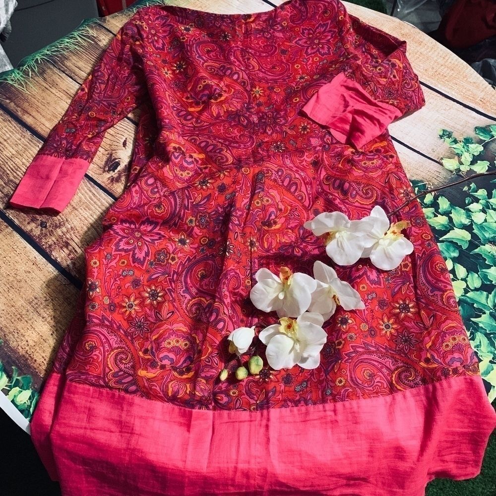 ISAAC MIZRAHI SUMMER DRESS SIZE 8